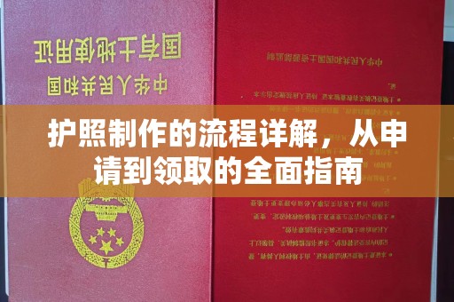 兰州护照制作的流程详解，从申请到领取的全面指南